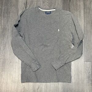 Polo by Ralph Lauren Charcoal Thermal Top